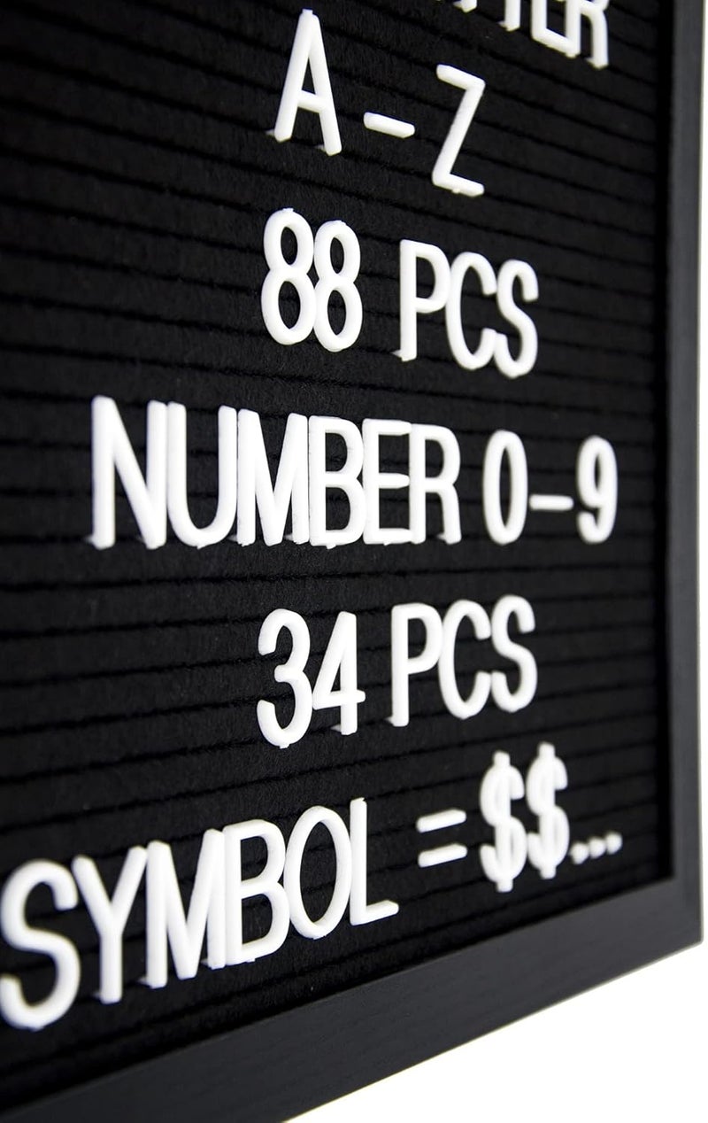 G GAMIT Felt Letter Board Letters Set, 306pcs 1inch Wider Letters Only（No Board） - Image 4